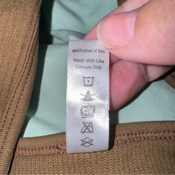 OLCHEE Jumpsuits Seamless Ribbed Yoga Gym One Piece Sleeveless Unitard Size M - Picture 13 of 13